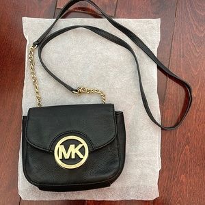 Michael Kors Crossbody Fulton Leather Shoulder Bag